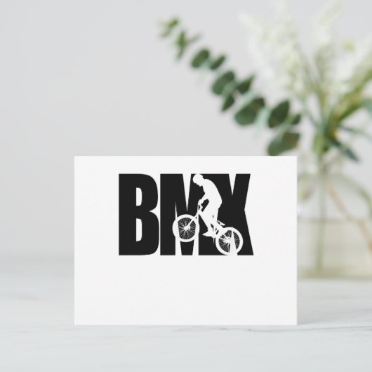 Bmx Postkarte (Stehend Vorderseite)