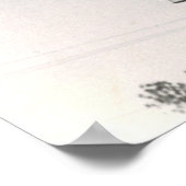 BMX Print der Alten Schule Poster (Ecke)