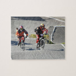 Bmx Race Action Cyclis Krasses Bundesliga Bike Puzzle