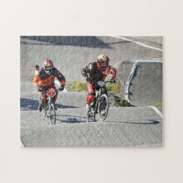Bmx Race Action Cyclis Krasses Bundesliga Bike Puzzle