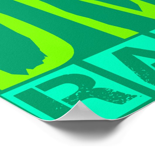 BMX Racing Poster (Ecke)