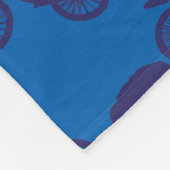 BMX-Radfahrer Fleecedecke (Ecke)