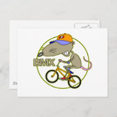 BMX Rat Postkarte (Vorne/Hinten)