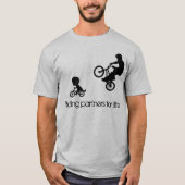 BMX Reiten Partners Vati-T - Shirt (Vorderseite)