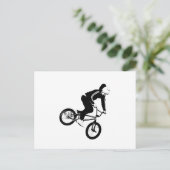 BMX Reiter 2 Postkarte (Stehend Vorderseite)