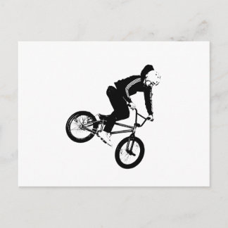 BMX Reiter 2 Postkarte