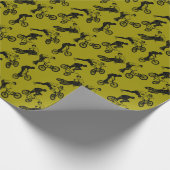 BMX Reiter Geschenkpapier (Ecke)