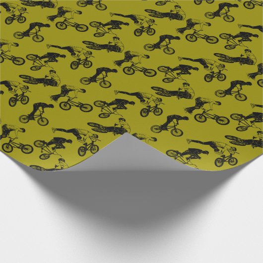 BMX Reiter Geschenkpapier (Ecke)