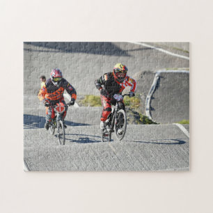BMX-Renn-Action-Radfahrer-Rad-Bundesliga-Fahrrad Puzzle