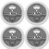 BMX Renner Aufkleber (Vorderseite)
