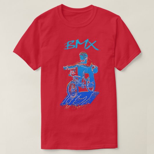 BMX Rennschule T-Shirt (Design vorne)
