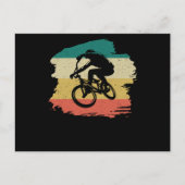 BMX Retro-Geschenk Postkarte (Vorderseite)