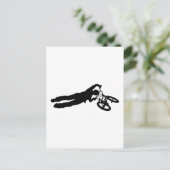 BMX Rider_2 Postkarte (Stehend Vorderseite)