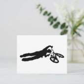 BMX Rider_2 Postkarte (Stehend Vorderseite)