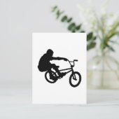 BMX Rider_3 Postkarte (Stehend Vorderseite)