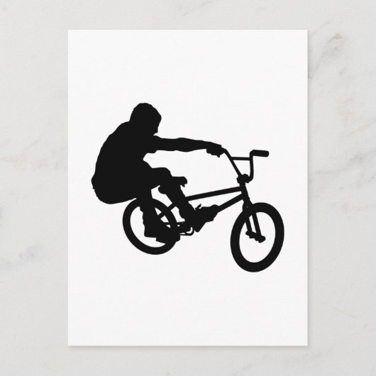 BMX Rider_3 Postkarte (Vorderseite)