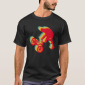 BMX Rider Bike Bicycle Stunt Racing Extreme Outdo T-Shirt (Vorderseite)