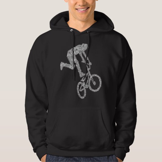 Bmx Rider Bike Fahrrad Racing Boys Kinder Hoodie (Vorderseite)