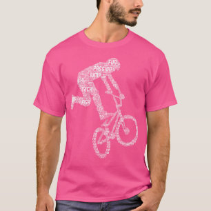 Bmx Rider Bike Fahrrad Racing Boys T-Shirt