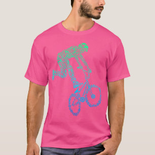 Bmx Rider Bike Fahrrad Racing Boys T-Shirt