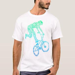 Bmx Rider Bike Fahrrad Rafting Kinder Jungs T-Shirt