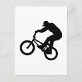 BMX Rider Postkarte (Vorderseite)