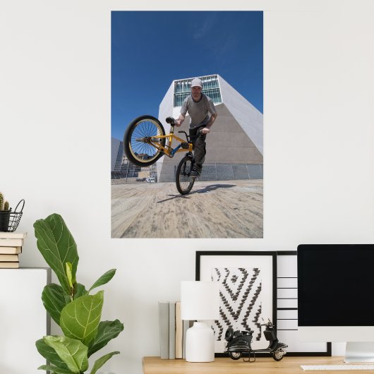 BMX-Schulung Poster (Heimbüro)