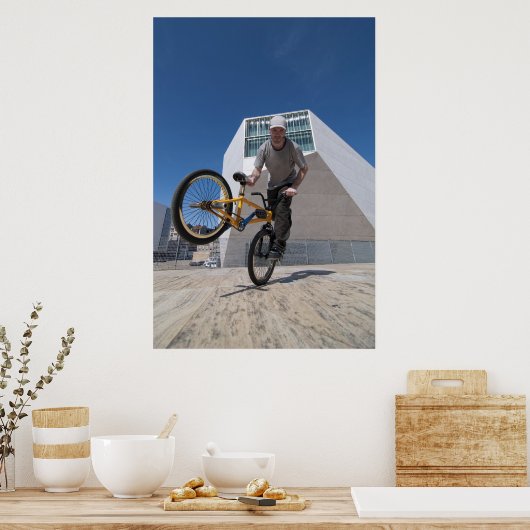 BMX-Schulung Poster (Küche)