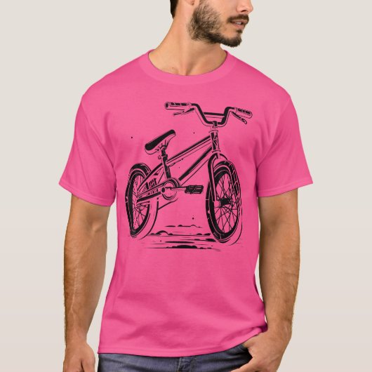 Bmx Sketch T-Shirt (Vorderseite)