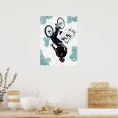 BMX Splash, Copyright Karen J Williams Poster (Küche)