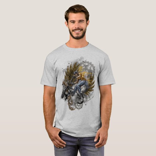 BMX, Sportfahrer, T-Shirt (Vorne ganz)