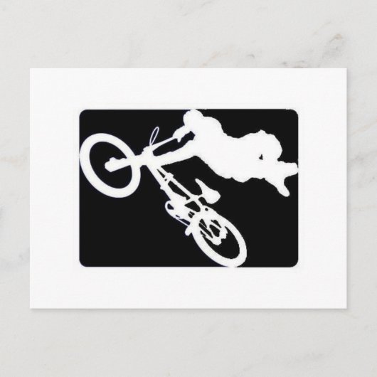 BMX SPORTS POSTKARTE (Vorderseite)