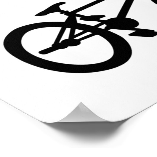 BMX-Sprung Poster (Ecke)