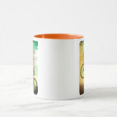 BMX Trick Bicycle Rider Tasse (Zentrum)