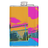 BMX Trickster - BMX Trick Bike Flachmann (Rückseite)