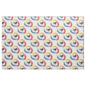 BMX Tricolor Emblem Stoff (Fat Quarter (45,7 x 55,9 cm))