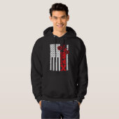 BMX USA Bicycle Freestyle Bike Dirt Hoodie (Vorne ganz)