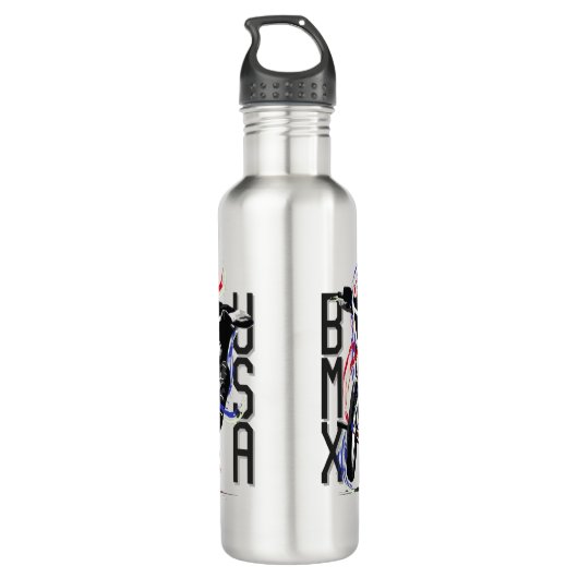 BMX USA EDELSTAHLFLASCHE (Rückseite)