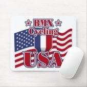 BMX USA Radfahren Mousepad (Mit Mouse)