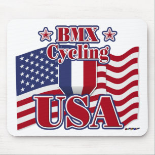 BMX USA Radfahren Mousepad