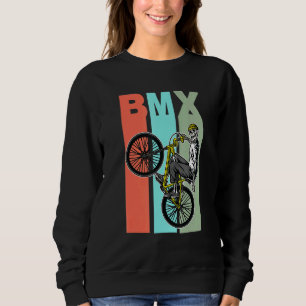 Bmx Vater Bmx Cyclist Vintag Bike Fans Junge B Sweatshirt
