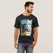 BMX Vintag Retro BMX Rider T-Shirt (Vorne ganz)