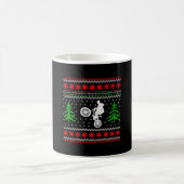 BMX Weihnachten Kaffeetasse (Mittel)