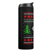 BMX Weihnachten Thermosbecher (Nach links gedreht)
