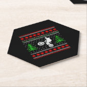 BMX Weihnachten Untersetzer (angewinkelt)