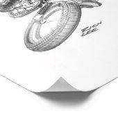 BMXart16largeGG Poster (Ecke)