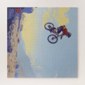 BMXer - BMX Rider Design Puzzle (Horizontal)