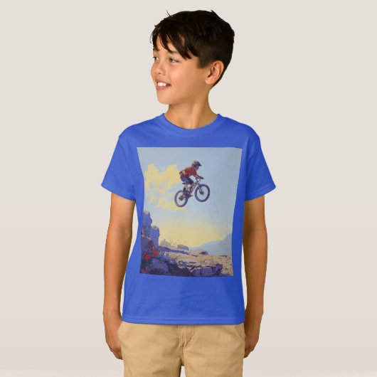BMXer - BMX Rider Design T-Shirt (Vorne ganz)