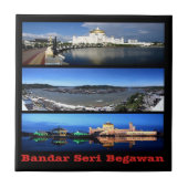 BN005 BANDAR SERI BEGAWAN, Brunei, Fliese (Vorderseite)