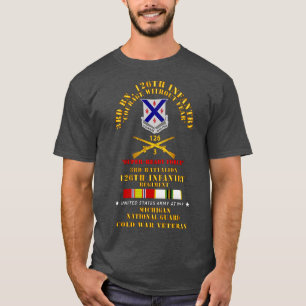 Bn 126. Infanterie SRF MI ARNG w COLD SVC T-Shirt